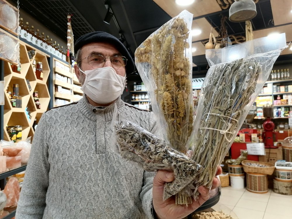 Koronavirüse karşı 'adaçayı' satışında artış