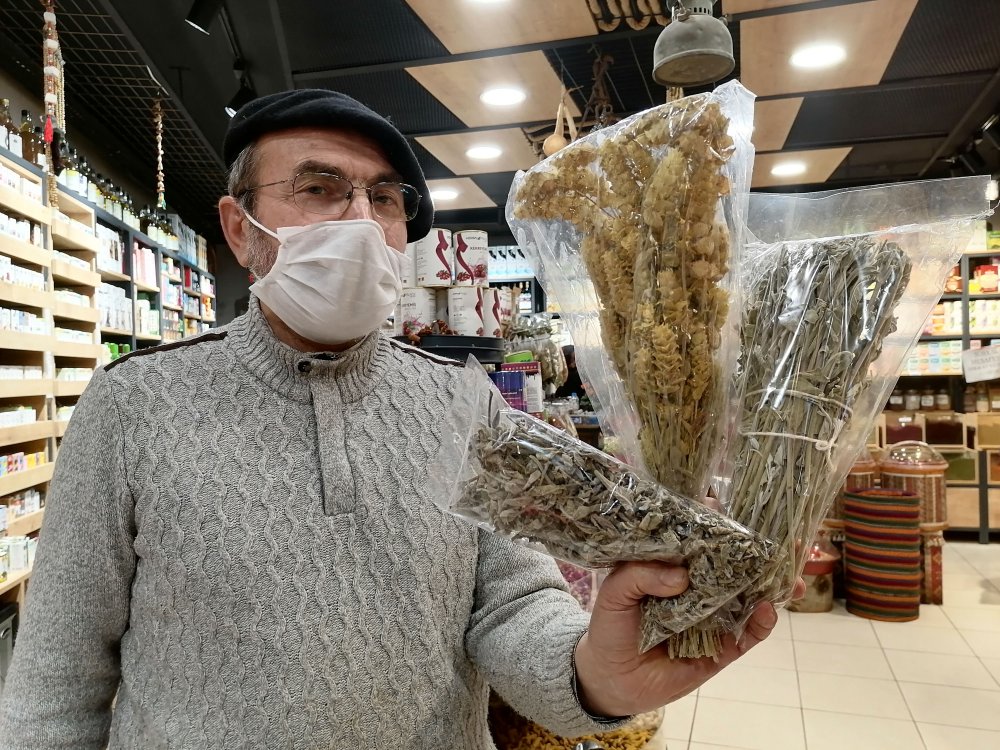 Koronavirüse karşı 'adaçayı' satışında artış