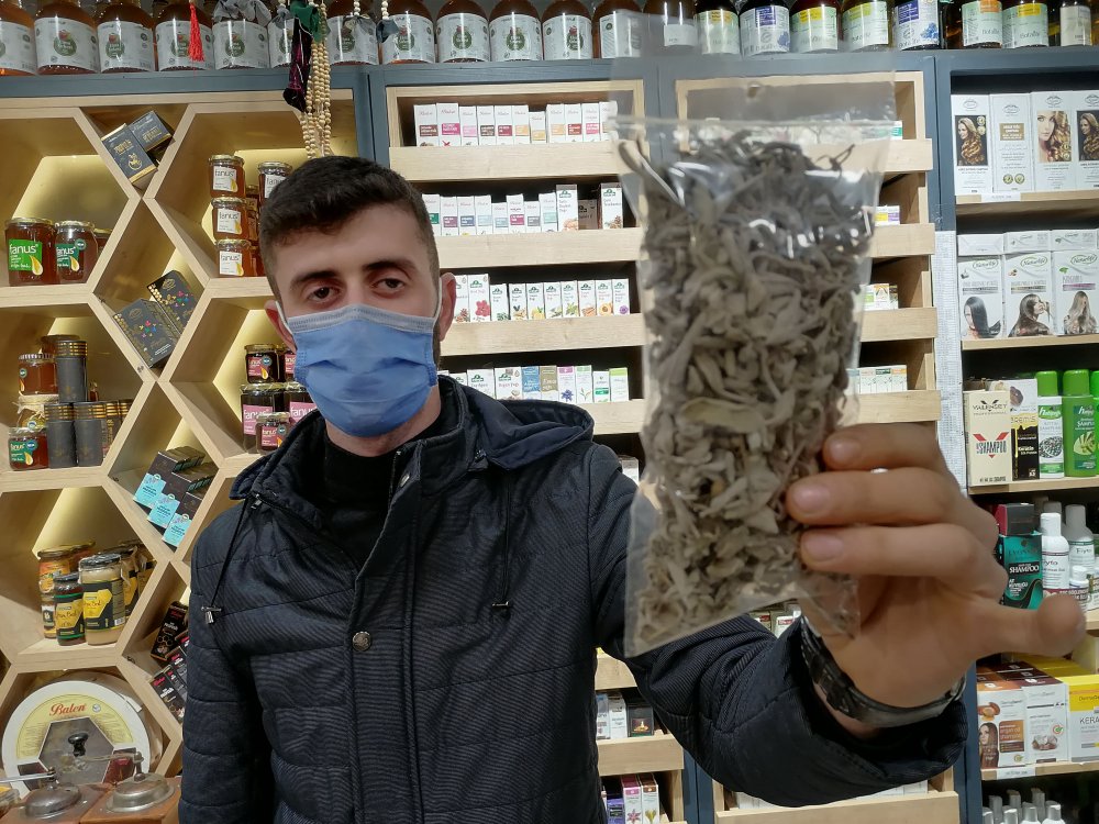 Koronavirüse karşı 'adaçayı' satışında artış