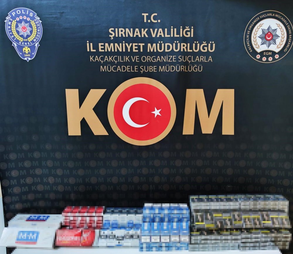Şırnak'ta kaçakçılık operasyonu: 64 gözaltı
