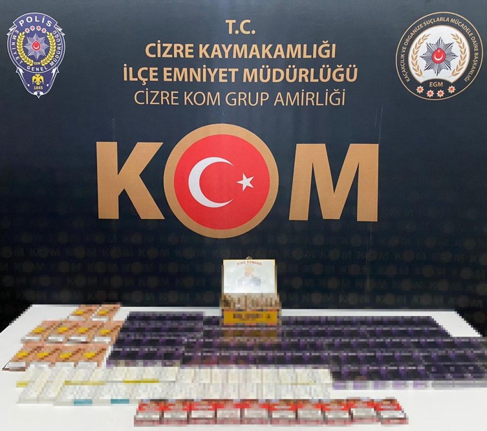 Şırnak'ta kaçakçılık operasyonu: 64 gözaltı