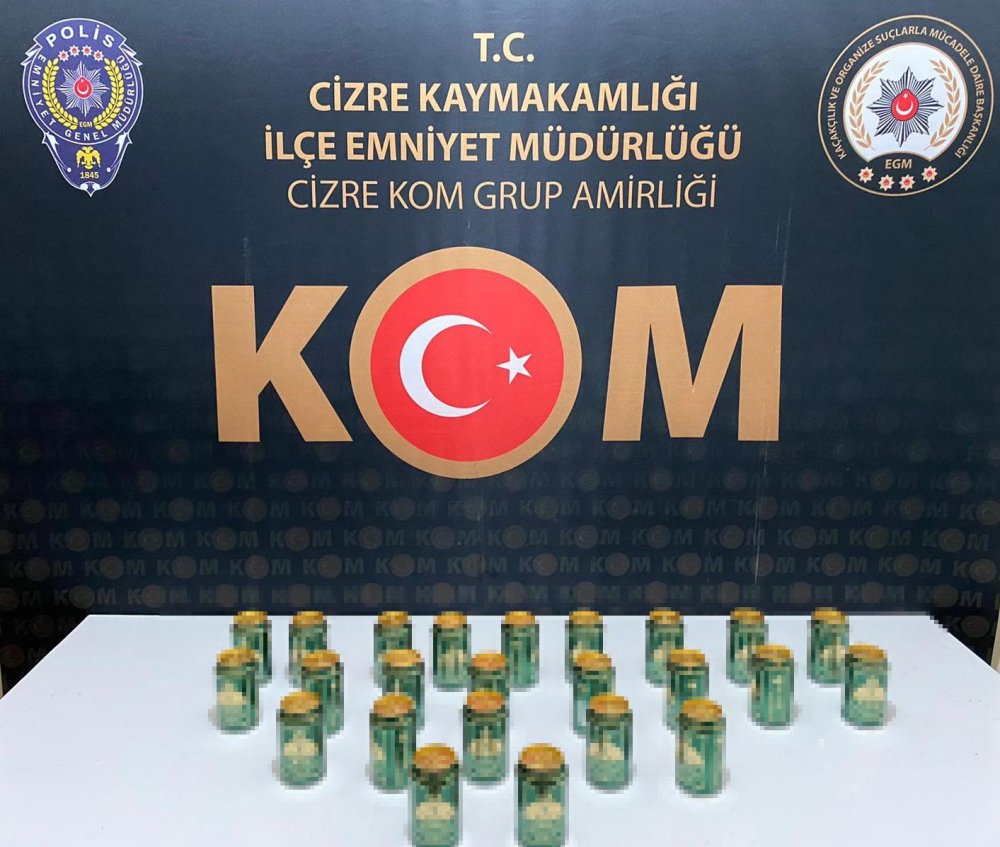 Şırnak'ta kaçakçılık operasyonu: 64 gözaltı