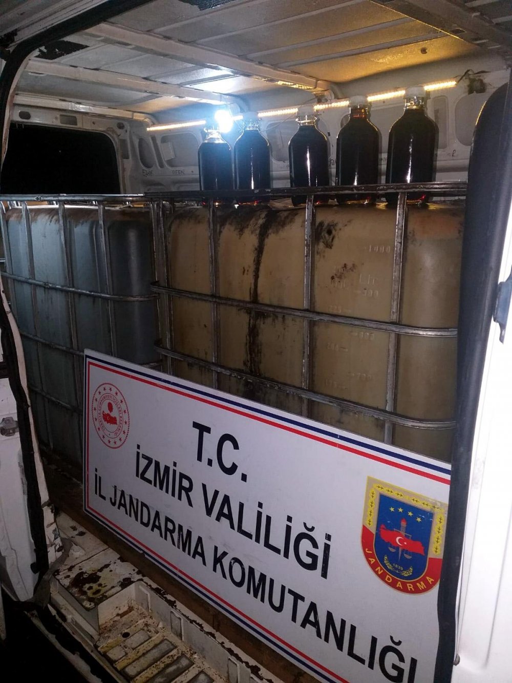 22 bin litre kaçak akaryakıt ele geçirildi