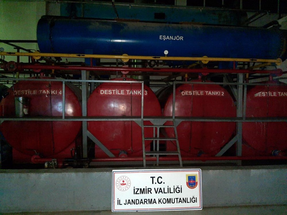 22 bin litre kaçak akaryakıt ele geçirildi