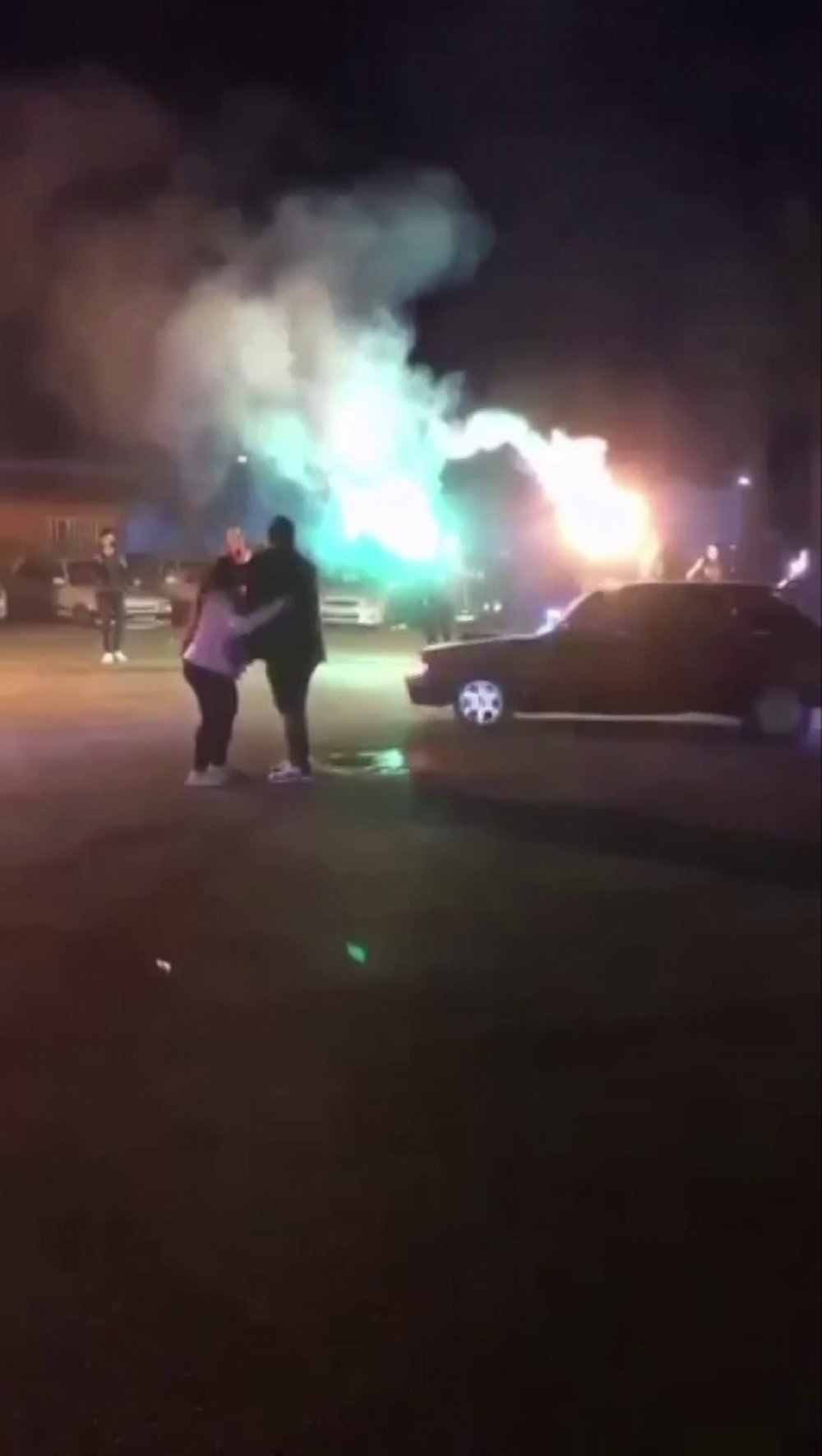 Antalya'da driftli evlilik teklifi