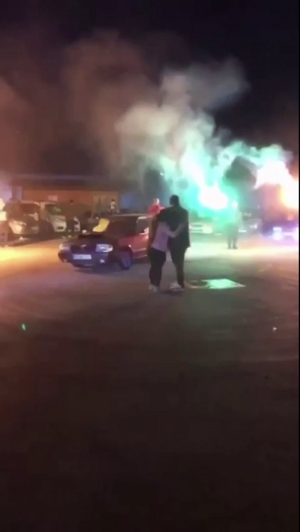 Antalya'da driftli evlilik teklifi