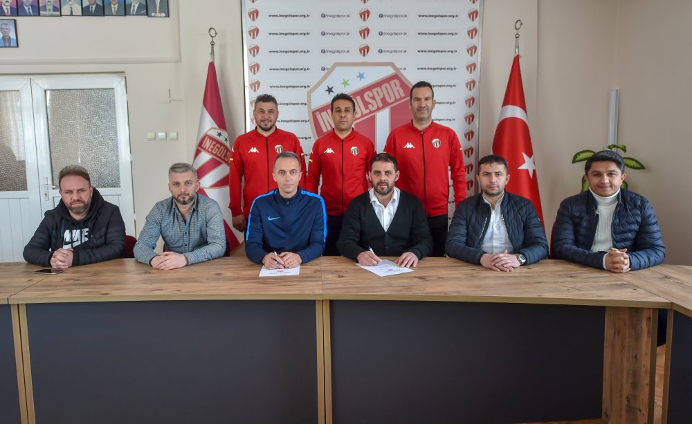 İnegölspor, Özgür Şahin ve ekibi ile anlaştı