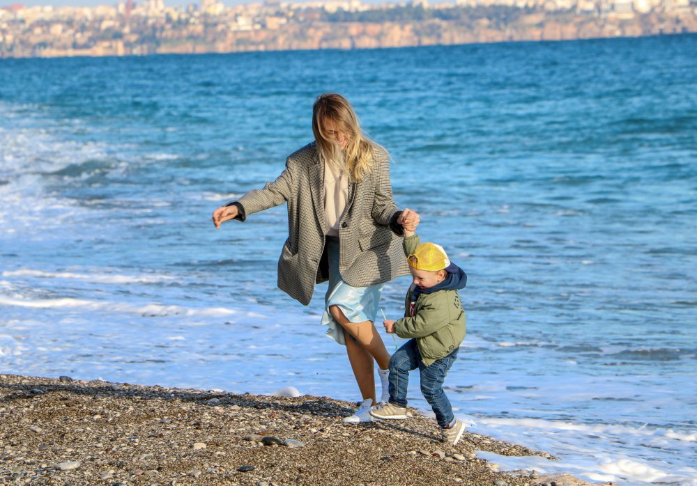 Ocak ayında Antalya'da 'deniz ve güneş' keyfi