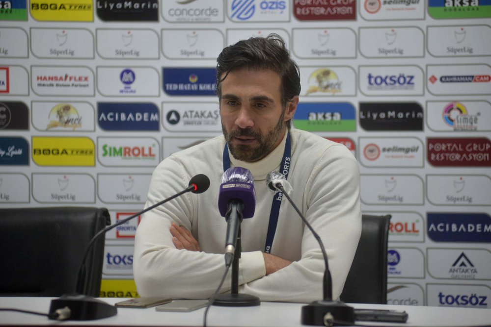 Atakaş Hatayspor - Yeni Malatyaspor maçının ardından
