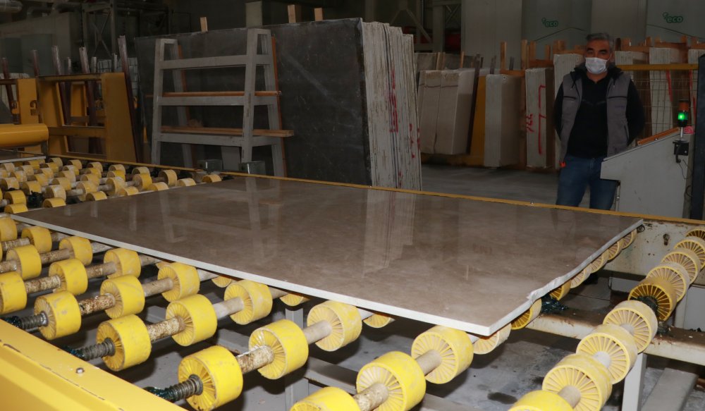 Burdur'dan blok mermer ihracatı düştü, işlenmiş mermer ihracatı arttı