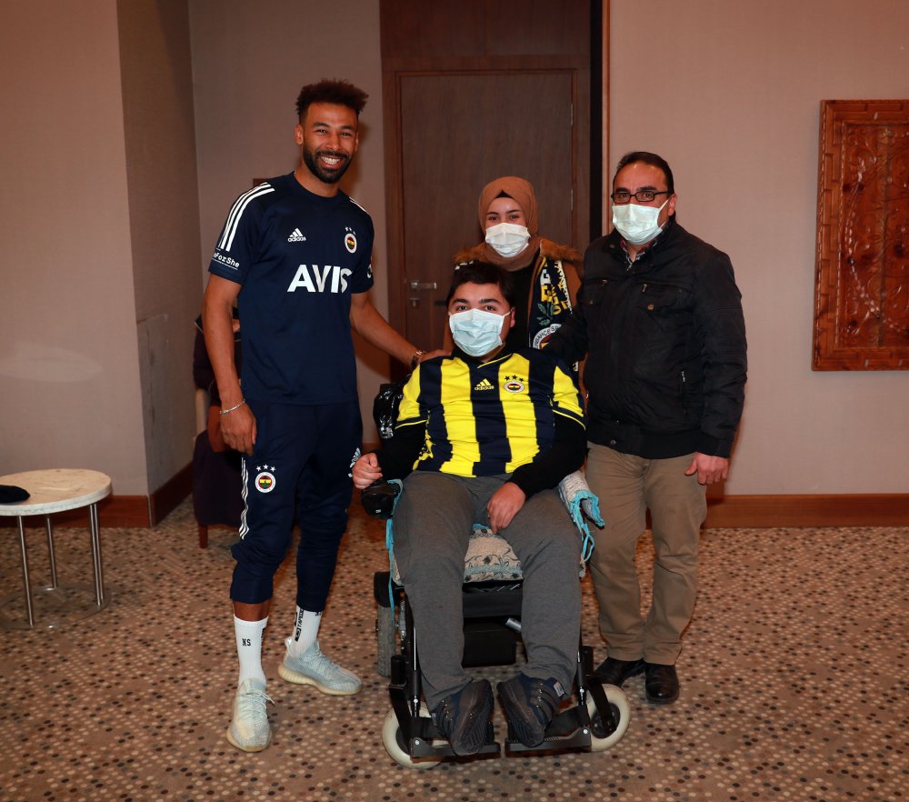 Fenerbahçeli genç taraftarın hayali gerçekleşti