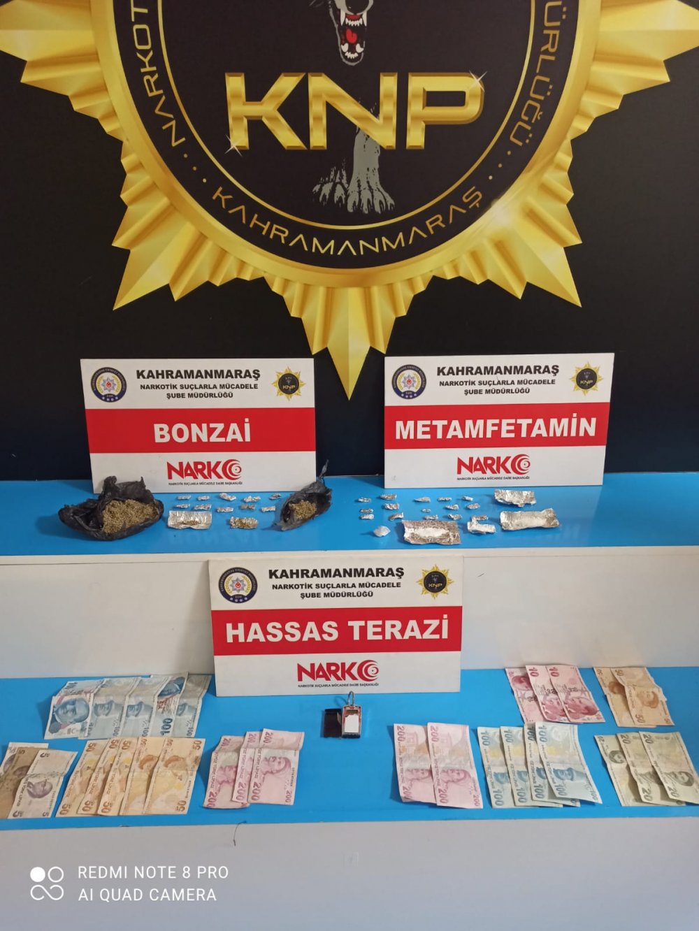 Kahramanmaraş'ta 4 uyuşturucu satıcısı tutuklandı