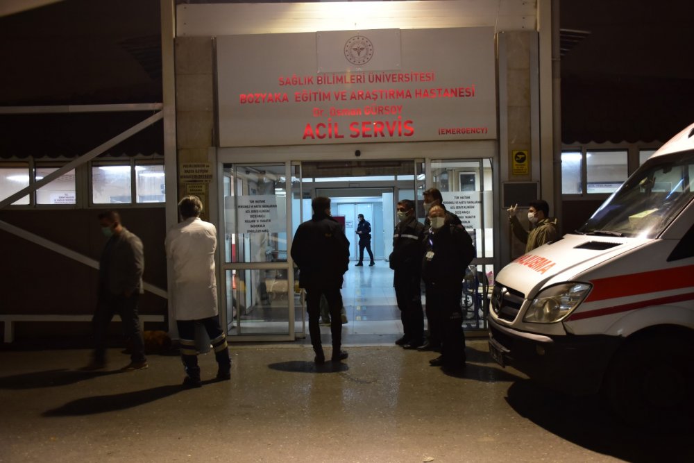 Kalp krizi geçirdiği düşünülen kişinin hastanede sırtından vurulduğu anlaşıldı