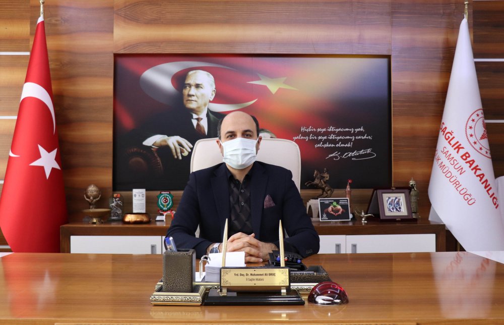 Samsun’da 85 yaş üstü vatandaşların aşılanmasına başlandı