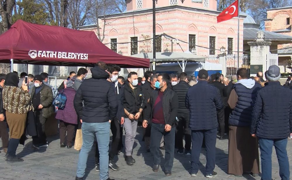 2. Abdülhamid'in torunu için Ayasofya Camii'nde gıyabi cenaze namazı