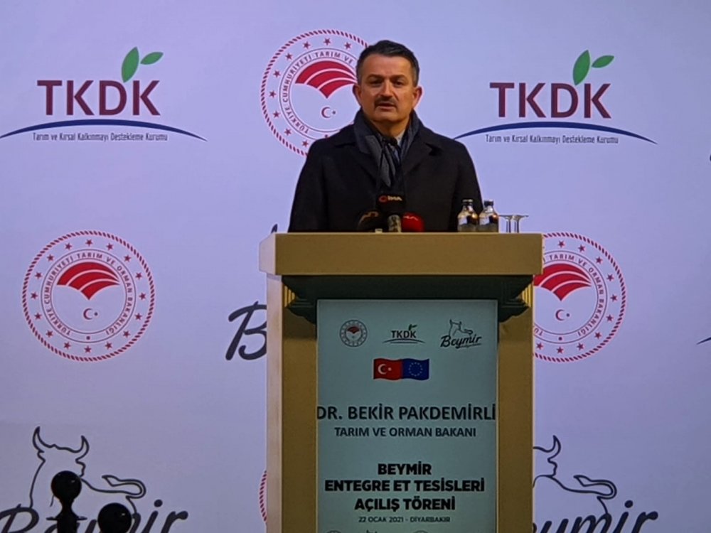 Bakan Pakdemirli: Silvan Projesi, 305 bin kişiye iş imkanı sağlayacak