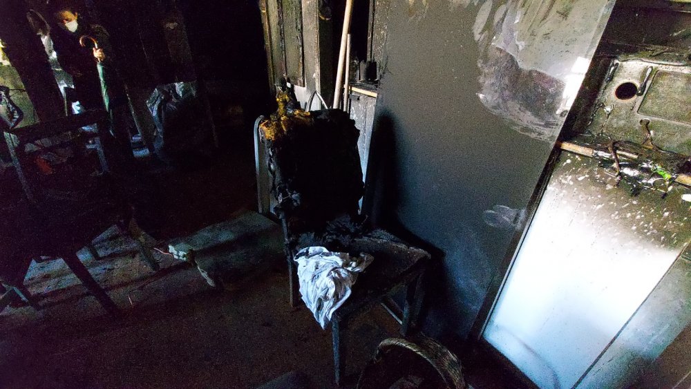 Sobadan çıkan yangında ağır yaralanan kadın Ankara'ya sevk edildi
