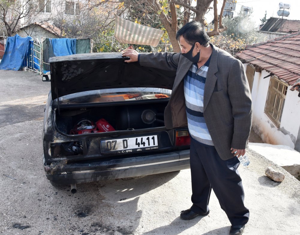 Damat adayının, yüzük atılınca kayınpederinin arabasını yaktığı iddiası
