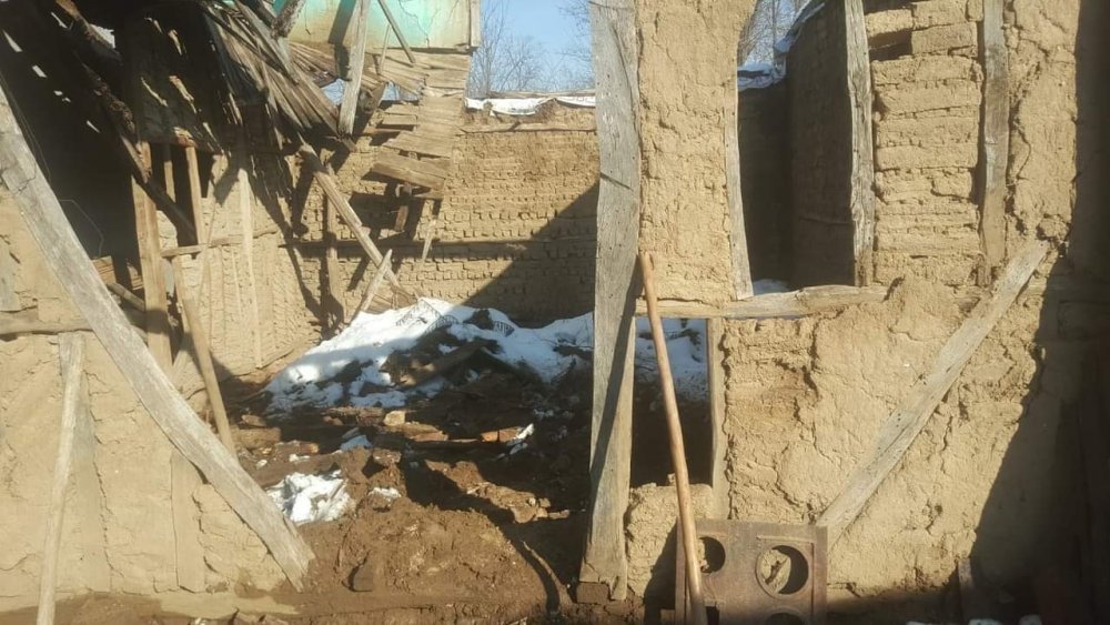 Enkaz altında kalan anne köpek ve 5 yavrusunu itfaiye kurtardı