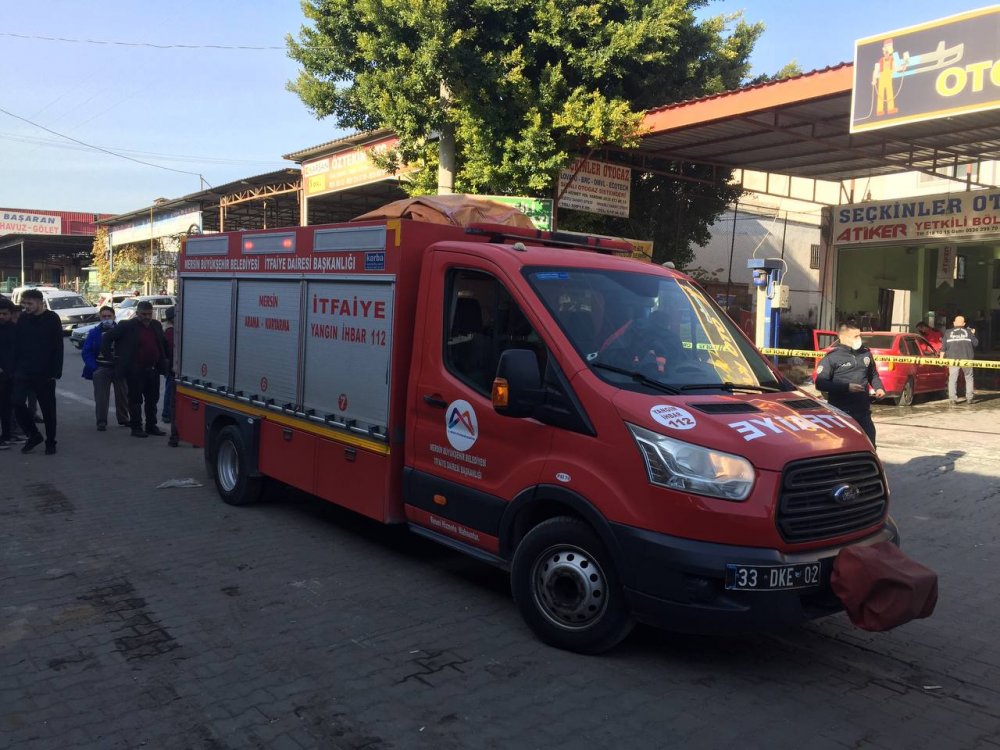Erdemli Sanayi Sitesi'nde patlama: 4 yaralı
