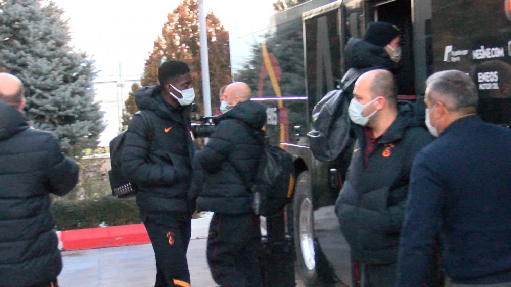 Galatasaray kafilesi Malatya'da