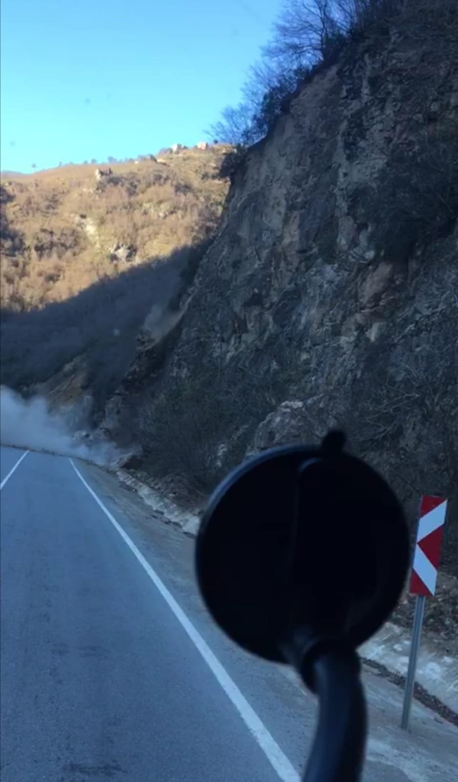 Giresun'daki heyelan