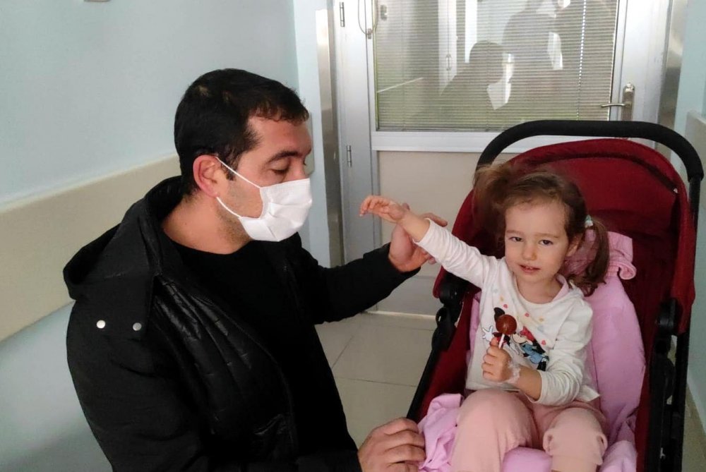 Pitbull saldırısında yaralanan Bahar, taburcu edildi