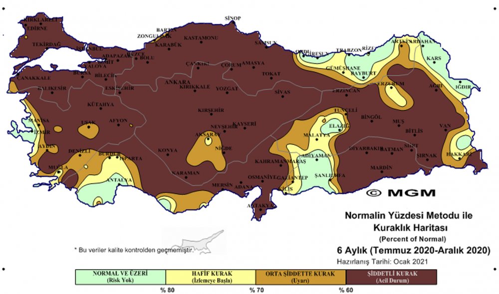 WWF'den kuraklık uyarısı: 10 şehir küresel yüksek risk listesinde