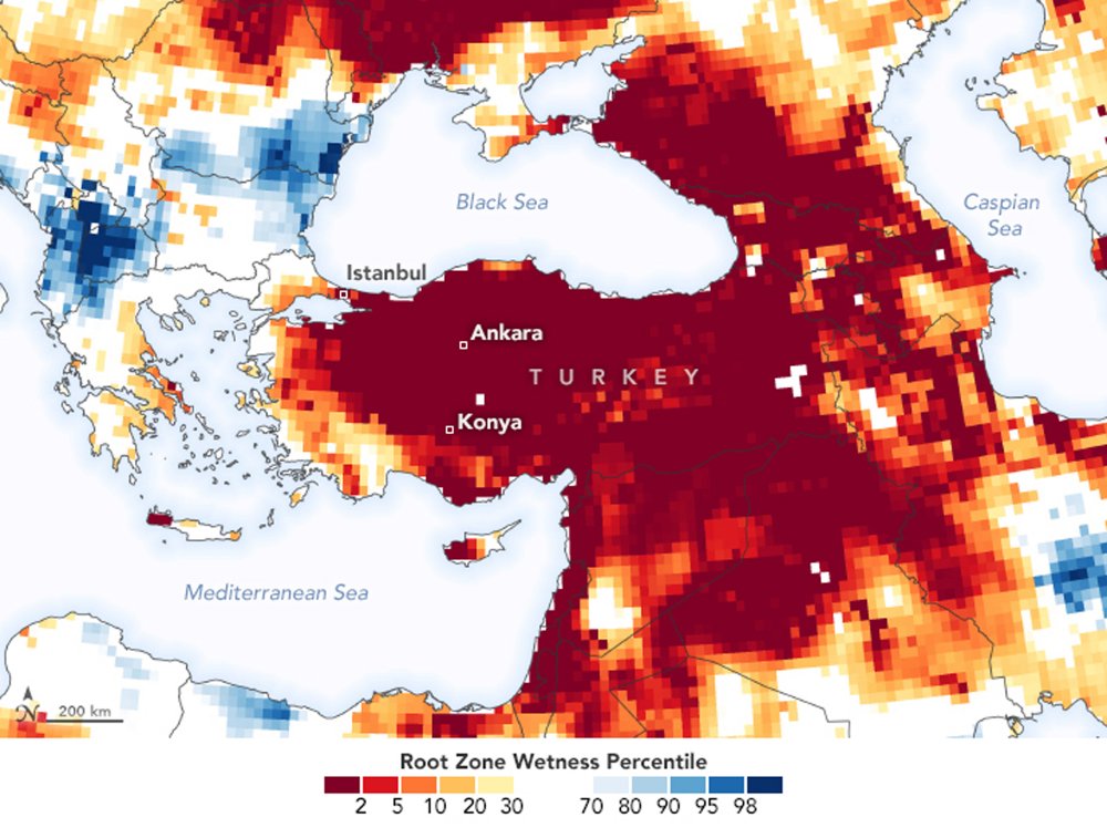 WWF'den kuraklık uyarısı: 10 şehir küresel yüksek risk listesinde