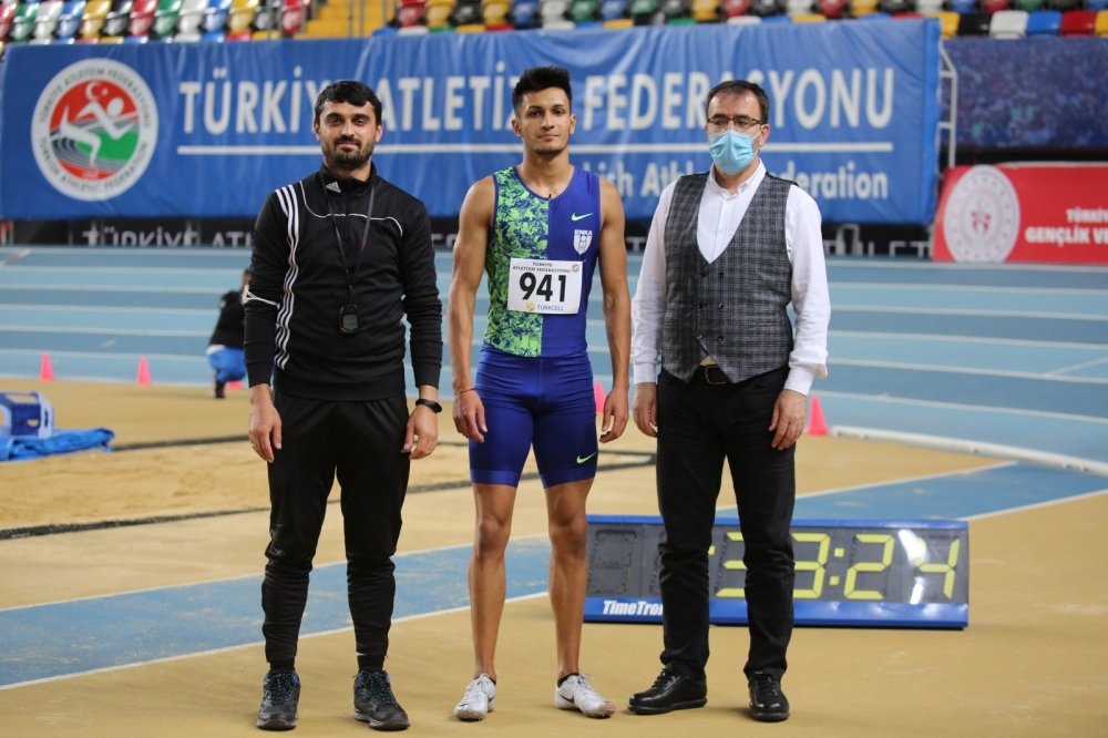 Atletizm Salon Olimpik Deneme Yarışları’nda 10 rekor