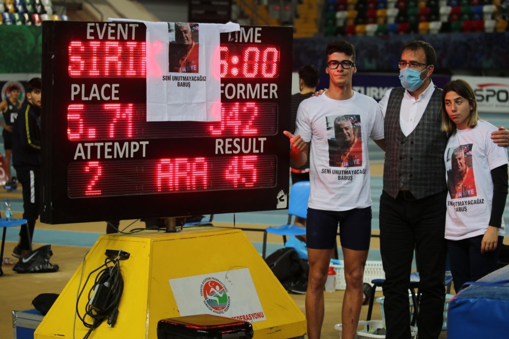 Atletizm Salon Olimpik Deneme Yarışları’nda 10 rekor