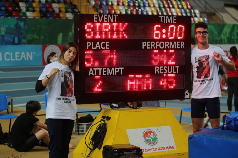 Atletizm Salon Olimpik Deneme Yarışları’nda 10 rekor