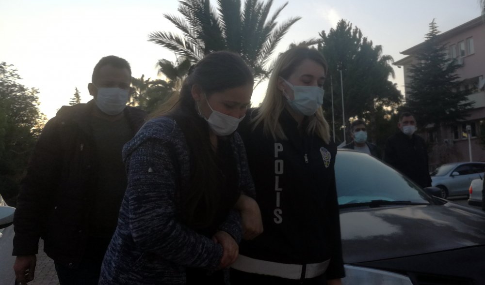 Eşi Ali'yi öldürdüğünü itiraf eden Alime Toprak, adliyeye sevk edildi