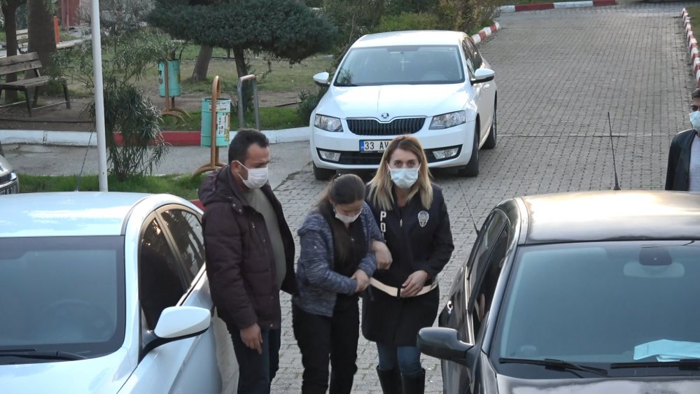 Eşi Ali'yi öldürdüğünü itiraf eden Alime Toprak, adliyeye sevk edildi