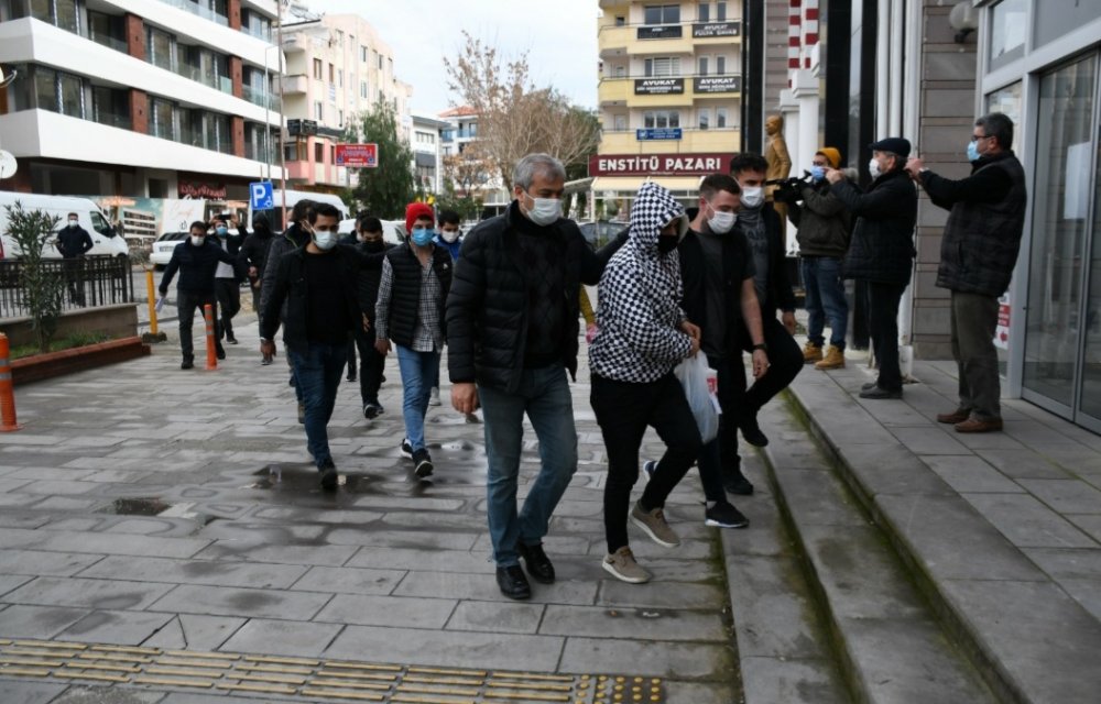 Kuşadası'nda 16 hırsızlık olayını gerçekleştiren 7 şüpheli yakalandı