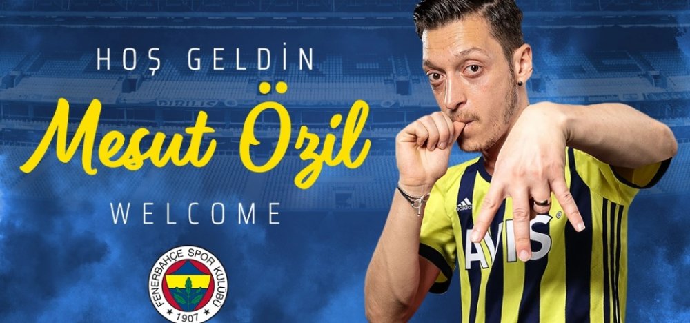 Mesut Özil, 3,5 yıllığına resmen Fenerbahçe'de
