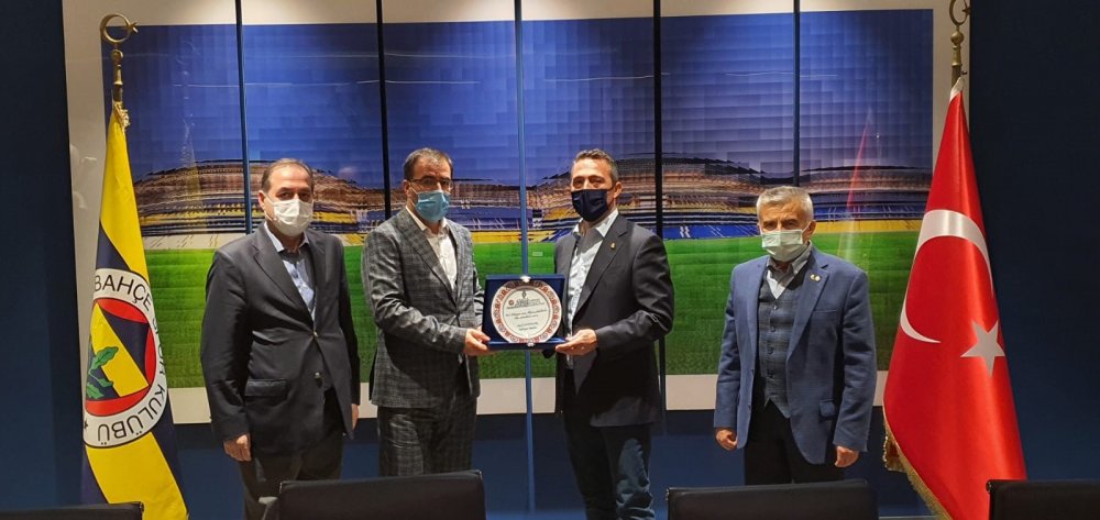 Atletizm Federasyonu Başkanı Fatih Çintimar'dan Ali Koç'a ziyaret