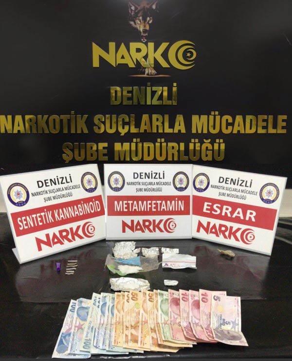 Denizli'deki uyuşturucu operasyonuna 14 tutuklama