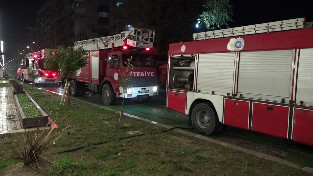 Klimadan çıkan yangın paniği