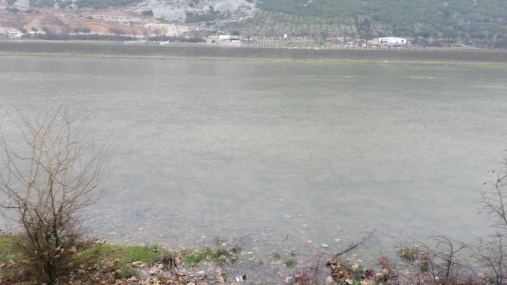Muğla'da kuvvetli yağmur ve fırtına hayatı olumsuz etkiledi, sokaklar dereye döndü