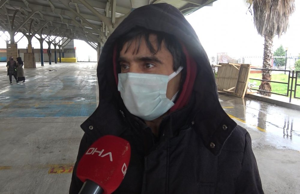 Sürücü adayları koronavirüs kurallarına uyarak sınava girdi