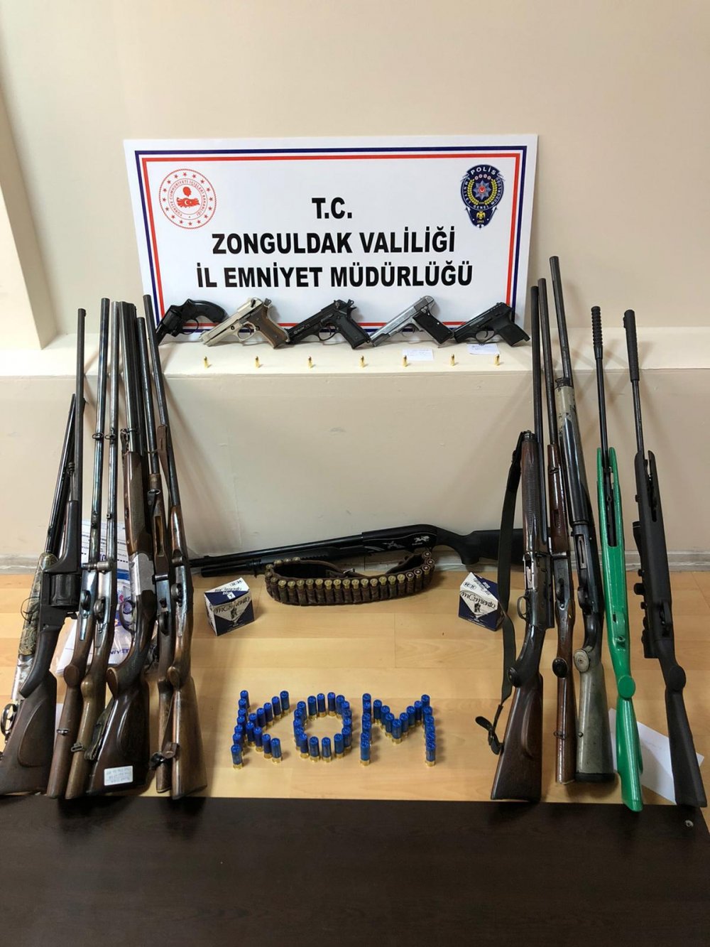 Zonguldak'ta silah ticareti operasyonunda 5 kişi tutuklandı