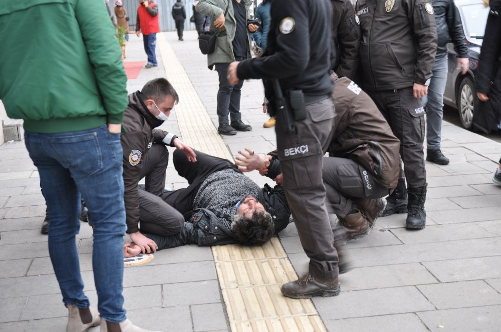 Alkollü kişi polis ve bekçileri bıktırdı