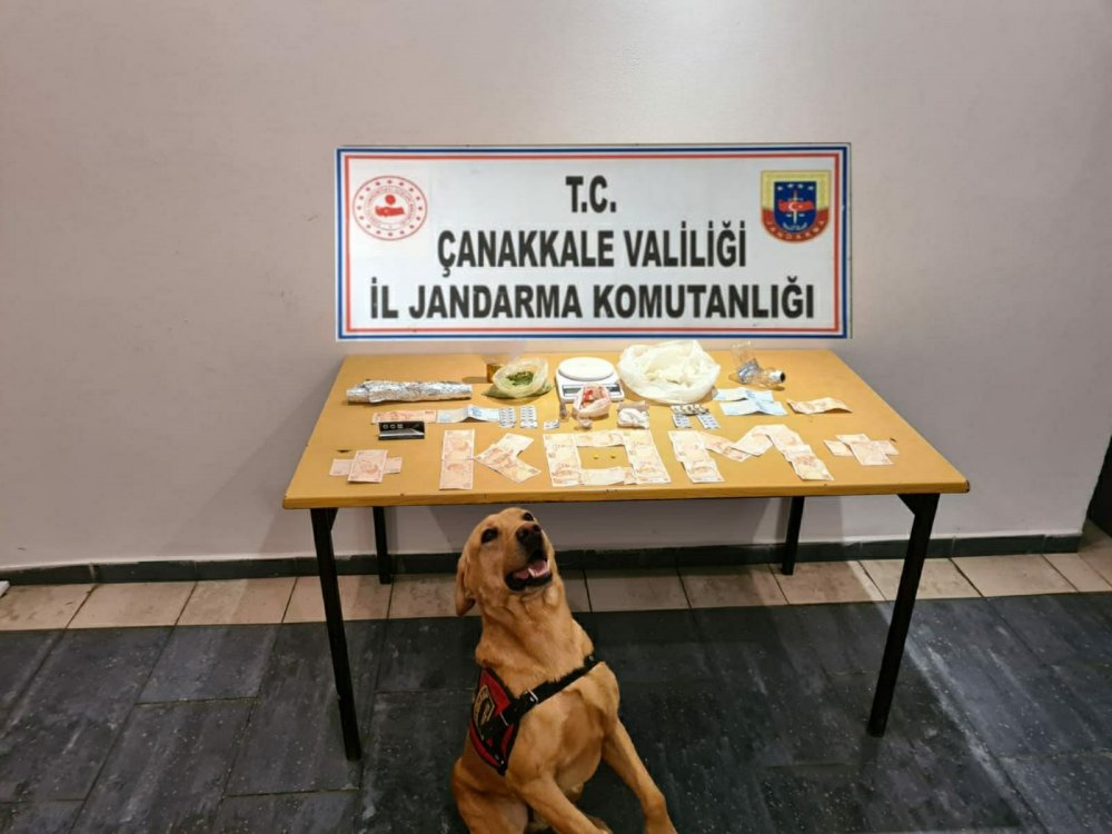 Çanakkale'de uyuşturucu operasyonu