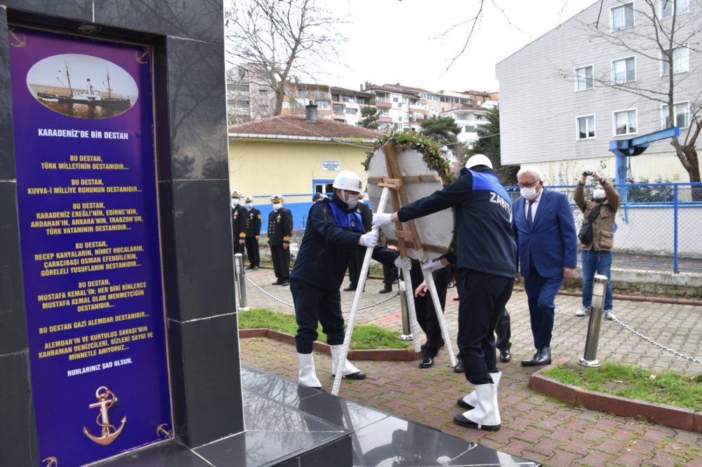 Alemdar Gemisi, 100'üncü yılda anıldı