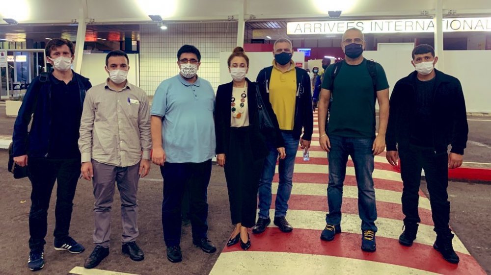 'Mozart' gemisi için 22 kişilik destek ekibi Gabon'da