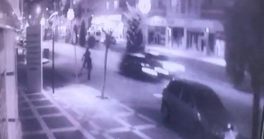 Şanlıurfa’da, genç kızın hayatını kaybettiği kaza kameraya yansıdı