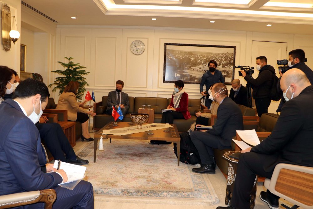 AB Türkiye Delegasyonu Başkanı Landurt, Gaziantep'te
