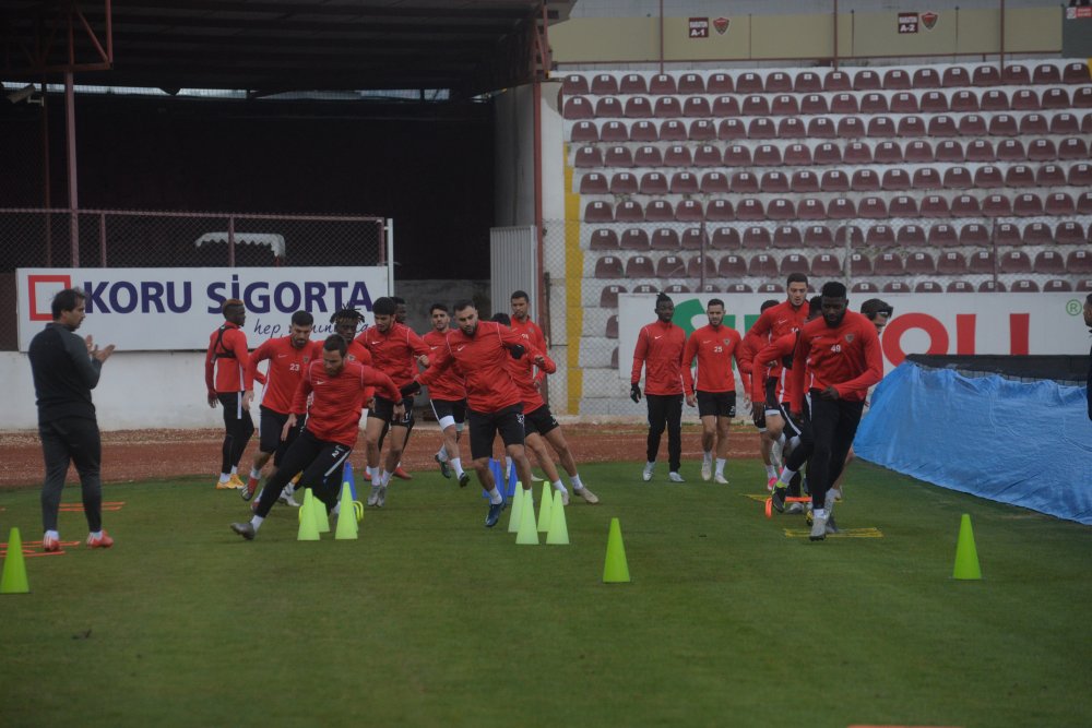 Atakaş Hatayspor, Medipol Başakşehir maçının hazırlıklarını sürdürdü