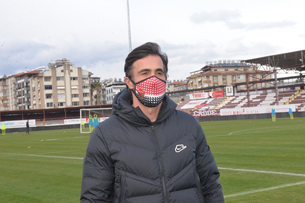 Atakaş Hatayspor, Medipol Başakşehir maçının hazırlıklarını sürdürdü